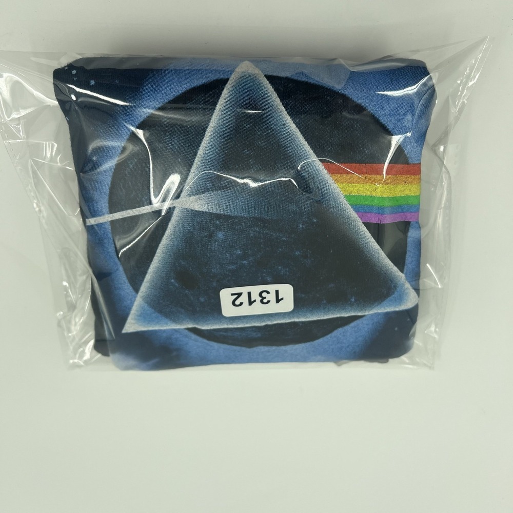 Y2K Liquid Blue Pink Floyd Tie Dye T Shirt Mens M Tour Concert Rock Band SS EUC - Picture 6 of 8